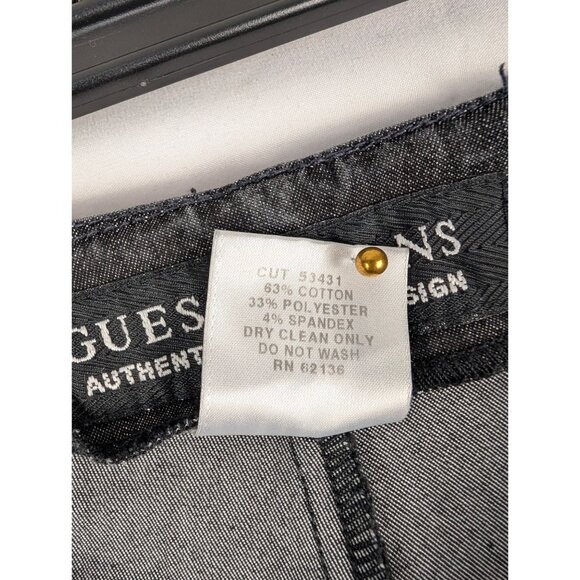 Guess Jeans Womens 31 Authentic Original Design Gray Bootcut Pants - Picture 3 of 8